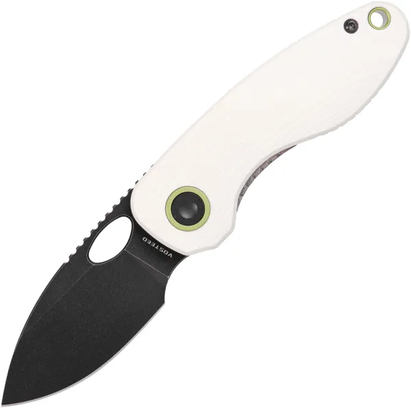 Vosteed Mini Acorn Linerlock White VOSA3403