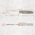 Vosteed Mink Fixed Blade Black VOSD0106