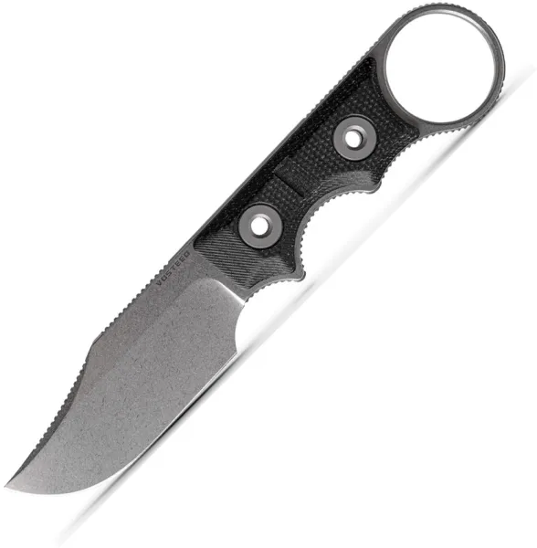 Vosteed Quokka-O Fixed Blade Black VOSD0501