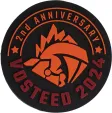 Vosteed 2nd Anniversary Patch - VOSPATCH