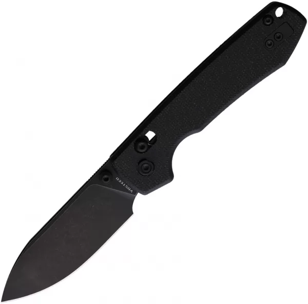 Vosteed Raccoon Crossbar Lock Micarta VOSRCCBVPMH