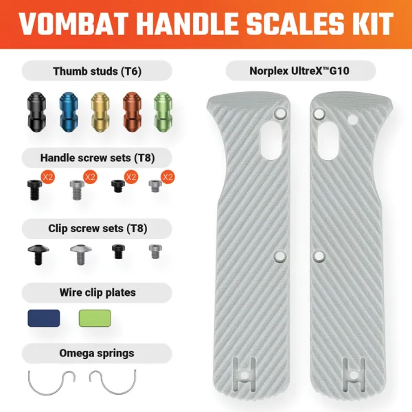 Vosteed Vombat Handle Micarta VOSW0104