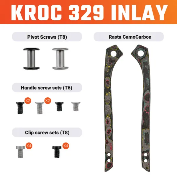 Vosteed Kroc 329 Inlay Rasta Camo VOSW0203
