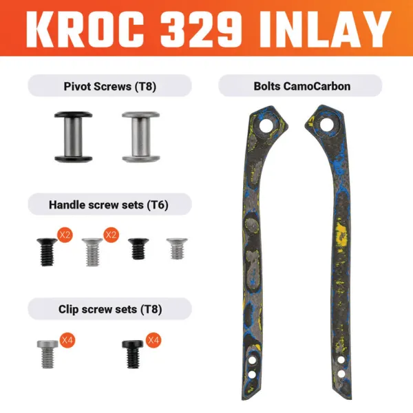 Vosteed Kroc 329 Inlay Bolts Camo VOSW0204