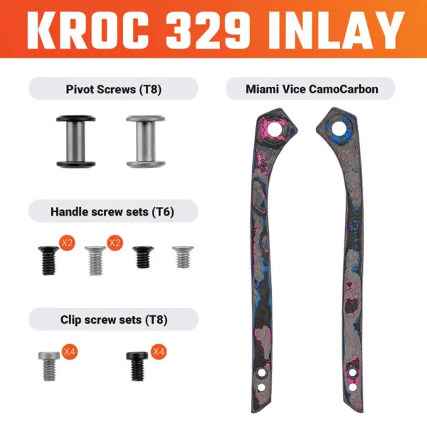 Vosteed Kroc 329 Inlay Miami Vice VOSW0205