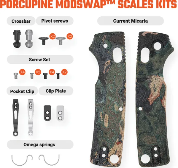 Vosteed Porcupine ModSwap Scales VOSW0304