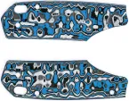 Vosteed Psyop 299 Handle CF Blue VOSW0401