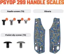 Vosteed Psyop 299 Handle Blue Ocean - VOSW0404