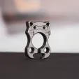 Vosteed Drunk Raccoon Opener Gray Ti VOSX0122