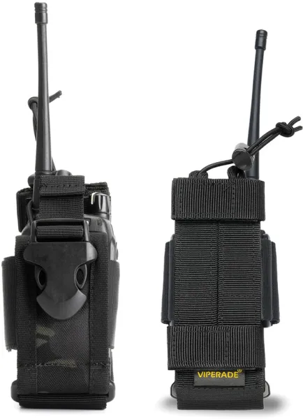 Viperade CHA1 Radio Pouch Black VPCHA1BK