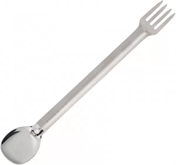 Vargo Long Handle Fork-N-Spoon Ti VR224