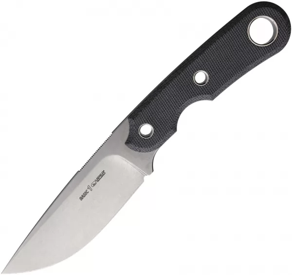 Viper Basic1 Fixed Blade Black Mic VT4028CB