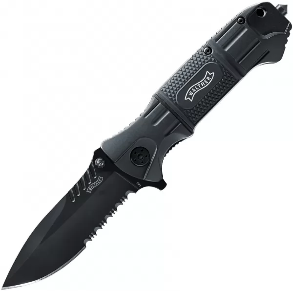Walther Black Tac Linerlock WAL50715