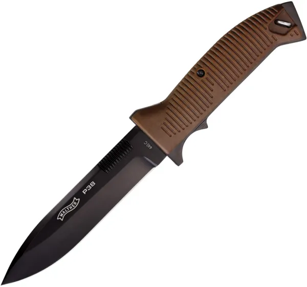 Walther P38 Fixed Blade Brown WAL50891