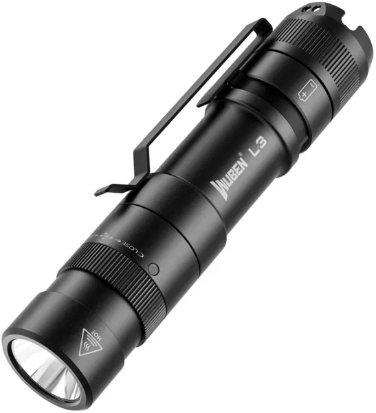 WUBEN L3 Rechargeable Flashlight WBNL3BLK