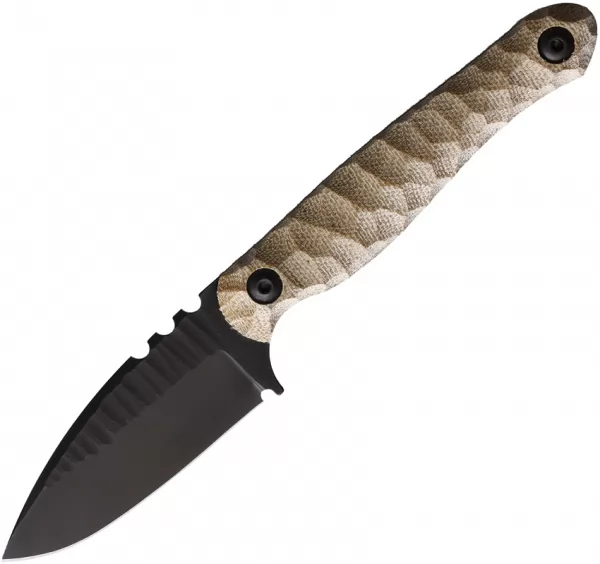 Wachtman Knife & Tool Eddy 2 Fixed Blade Tan WCH001MCS