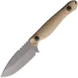 Wachtman Knife & Tool Eddy 2 Fixed Blade Tan - WCHE2NT