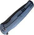 We Knife Co Ltd Blue Titanium Handle With Gold WE01J3