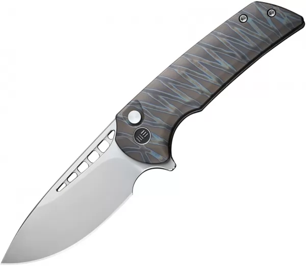 We Knife Co Ltd Mini Malice Button Lock Flame WE054BL6