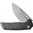 We Knife Co Ltd Mini Malice Button Lock Flame WE054BL6