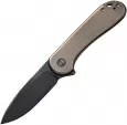 We Knife Co Ltd Elementum Framelock Bronze - WE18062X4