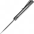 We Knife Co Ltd Kitefin Button Lock Ripple Gry WE19002M3