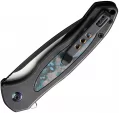 We Knife Co Ltd Kitefin Button Lock Fat Carbon WE19002N1