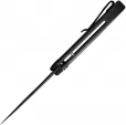 We Knife Co Ltd Kitefin Button Lock Fat Carbon WE19002N1