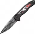 We Knife Co Ltd Kitefin Button Lock Nebula - WE19002NDS1