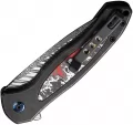 We Knife Co Ltd Kitefin Button Lock Nebula WE19002NDS1