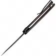 We Knife Co Ltd Snick Framelock Black-Brown WE19022F3