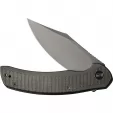 We Knife Co Ltd Snick Framelock Green Micarta WE19022F5