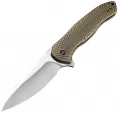 We Knife Co Ltd Kitefin Framelock Gold - WE2001C