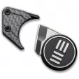 We Knife Co Ltd Quark Neck Knife Silver WE200212
