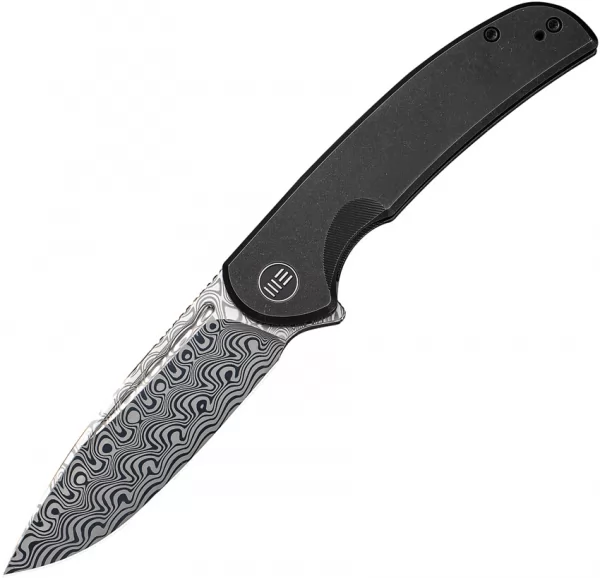 We Knife Co Ltd Beacon Framelock Damascus WE20061BDS1