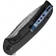 We Knife Co Ltd Beacon Framelock Damascus WE20061BDS1