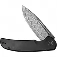 We Knife Co Ltd Beacon Framelock Damascus WE20061BDS1