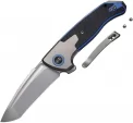 We Knife Co Ltd Press Check Framelock Blue - WE20078A2