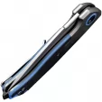 We Knife Co Ltd Press Check Framelock Blue WE20078A2