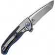 We Knife Co Ltd Press Check Framelock Blue WE20078A2