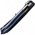 We Knife Co Ltd Press Check Framelock Blue WE20078B2