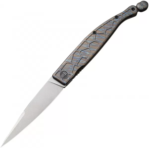 We Knife Co Ltd Roman Framelock Tiger Stripe WE2008D