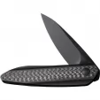 We Knife Co Ltd Black Void Opus Linerlock CF WE2010V1