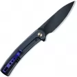 We Knife Co Ltd Upshot Framelock Black WE2102B