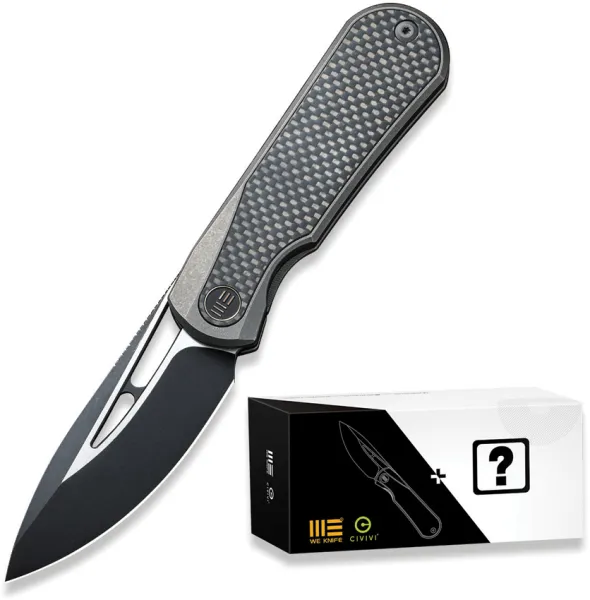 We Knife Co Ltd Baloo Mystery Box Micarta WE210334MB