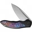 We Knife Co Ltd Makani Framelock Flame WE21048B3