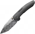 We Knife Co Ltd Trogon Framelock Damasteel - WE22002BDS1