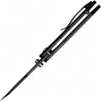 We Knife Co Ltd High-Fin Framelock Black WE220051