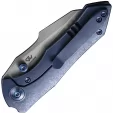 We Knife Co Ltd High-Fin Framelock Blue WE220053