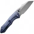 We Knife Co Ltd High-Fin Framelock Blue WE220053